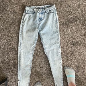 Zara jeans. Bought in Spain. Stretch. Size 2 US.